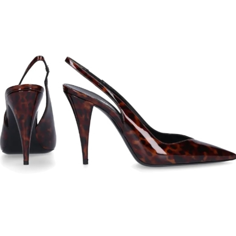 SAINT LAURENT Slingback Pumps - Size 6